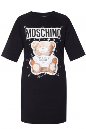 Sukienka z nadrukiem z logo, zdjęcie 1 Sukienka z nadrukiem z logo od Moschino